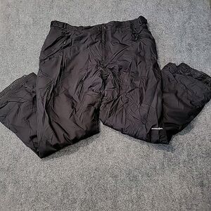 Mens Outdoor Gear Insulated Pants 2XL Black Athletic Outdoor Hiking Snow